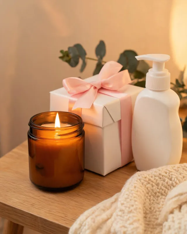 Candle gift vignette